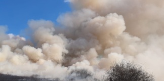 Bărbat din Ibănești, la un pas să ardă de viu într-un incendiu de vegetație