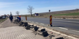Echipele SC Reiser SA Bârlad, lucrare în județul Galați