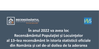 Începe recenzarea pe teren a populației. La nivel național, aproape 47% din populația țintă estimată s-a autorecenzat