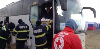 Personalul ISU Vaslui, în prima linie a ajutorării refugiaților din Ucraina