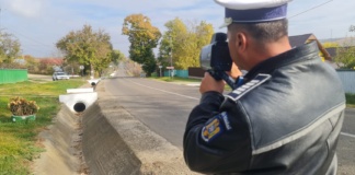 Controale în trafic ale polițiștilor vasluieni, în cadrul Acțiunii Naționale „Speed”
