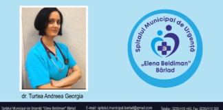 Încă un anestezist tânăr a ales să profeseze la Spitalul „Elena Beldiman” Bârlad, doctorița Andreea Turtea!