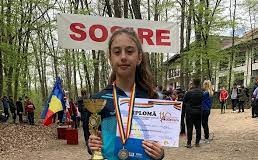La doar 14 ani, vicecampioană națională!