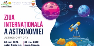 Hușeanul Vicu Merlan marchează „Ziua Internațională a Astronomiei” în Republica Moldova
