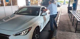 Autovehicul cu inspecţie tehnică periodică falsă, depistat în trafic de polițiștii de frontieră
