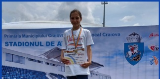 Dublă campionă națională la atletism, la jumătate de an după ce a început să practice acest sport!