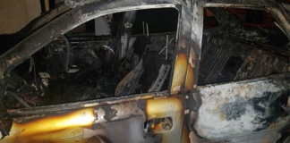 Și-a bătut soția și i-a incendiat mașina