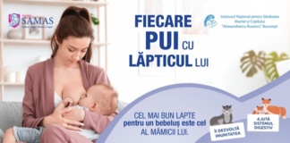 Maraton online despre nutriția sănătoasă a bebelușului în campania „Fiecare pui cu lăpticul lui”