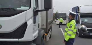 Activități ale polițiștilor vasluieni în cadrul Acțiunii TRUCK & BUS