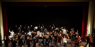 Concert simfonic în orașul Negrești