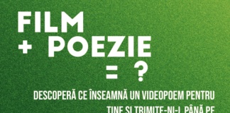„Film + poezie = ?” Descoperă ce înseamnă un videopoem pentru tine și trimite-ni-l până pe 30 iulie!
