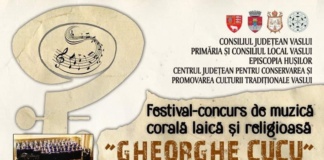 Festivalul de muzică corală „Gheorghe Cucu”, sâmbătă și duminică, la Vaslui