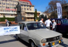 Peste 50 de mașini de epocă Dacia, în centrul municipiului Vaslui