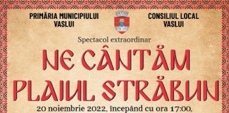 Spectacolul extraordinar al Orchestrei de muzică populară Rapsodia Vasluiului duminică