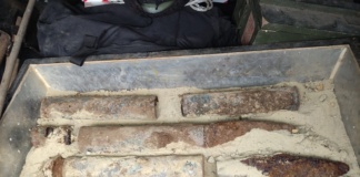 Muncitorii care lucrau pe strada Traian au scos la iveală un întreg arsenal de muniție neexplodată