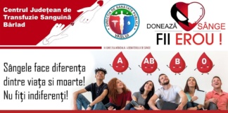 Autoritățile sanitare din județ, apel către donatorii de sânge!
