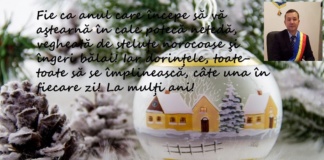 Mesaj cu ocazia Anului Nou din partea primarului comunei Tutova, Ion Corciovă