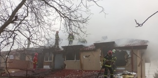Incendiu la mansarda unei case din municipiul Vaslui