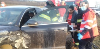 Accident cu două victime la Bârzești