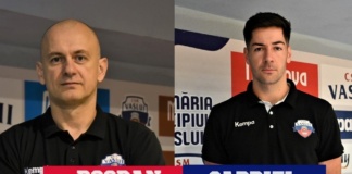 Antrenorul Bogdan Pralea și interul Gabriel Cumpănici, în lotul național, cu șanse reale la calificarea la Euro 2024