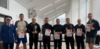Reprezentanții ISU au câștigat campionatul de tenis al jandarmilor