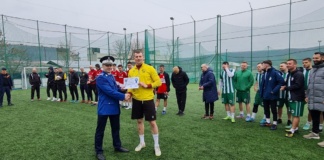Echipa Penitenciarului Vaslui a câștigat Cupa Jandarmeriei Vaslui la minifotbal