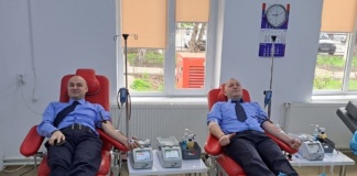20 de jandarmi vasluieni au donat sânge