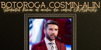 Bârlădeanul Cosmin Boțoroga, din nou finalist la „Gala Ligii Studenților Români din Străinătate”