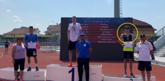 Atletul Dragoș Năstasă, bronz la Campionatul Național U20