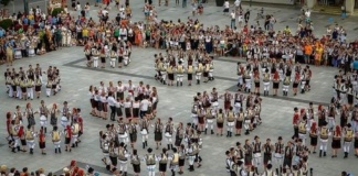 Vasluiul sărbătorește Ziua Unirii Principatelor Române cu spectacolul „Hai să dăm mână cu mână”