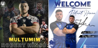 Rugbist bârlădean perfecționat în Noua Zeelandă, transferat de la U Cluj la CSM Știința Baia Mare