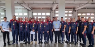 Echipa ISU Vaslui a câștigat faza zonală a competiției „Concursul serviciilor profesioniste pentru situații de urgență”