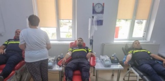 Polițiștii vasluienii au donat sânge