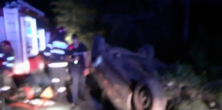Accident la Bogdănești: Bărbat încarcerat, o femeie și doi copii duși de urgența la spital