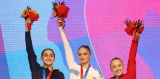 Gimnasta Amalia Puflea, două medalii de bronz cu echipa și una în finala de la bârnă