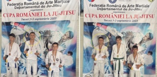 Doi frați din Bârlad, printre cei mai valoroși de la Cupa României la Jiu Jitsu