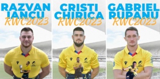 Cei trei bârlădeni, în primul XV la meciul de debut al României la Cupa Mondială de Rugby