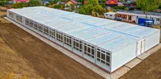 Grădiniță nouă pentru 130 de copii, amenajată din module Containere FDC