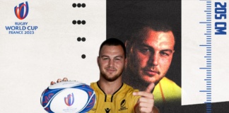 Ștefan Iancu, cel mai înalt jucător de la Cupa Mondială de Rugby din Franța