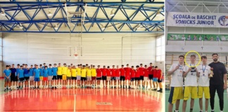 Baschetbalist bârlădean, convocat la naționala de juniori U16
