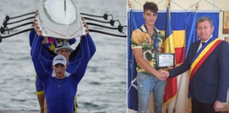 Promițătorul canotor al comunei Dumești, premiat de autoritățile locale