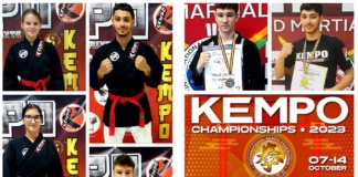„Wazary Dojo” Bârlad, prezent cu patru luptători la Campionatul European de Kempo