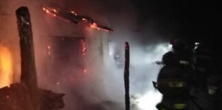 Intervenție cu final tragic: Pompierii au găsit cadavrul carbonizat al unei femei de 93 de ani
