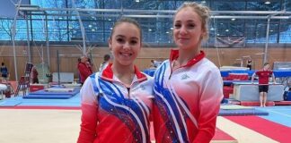 Gimnasta Amalia Puflea, în cantonament în Elveția