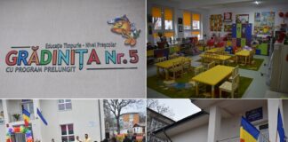 A fost inaugurat noul imobil al Grădiniței nr. 5 Bârlad, realizat cu fonduri UE