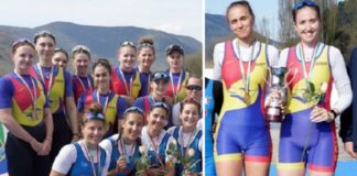 Canotoarele Draghici, Matran și Buhuș, medalii de aur și argint la Memorial „Paolo D’Aloja”, din Italia