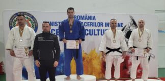 Polițist vasluian, medalie de bronz la Campionatul de Judo al Ministerului de Interne