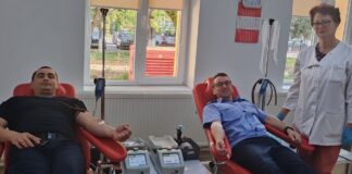 30 de jandarmi vasluieni au donat sânge