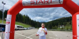 Atleta Magda Bosînceanu este campioană națională la alergare montană senioare