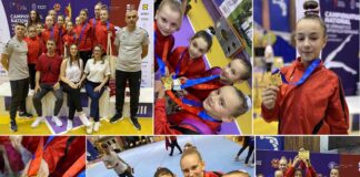 Echipele de gimnaste ale CSS Bârlad, campioane naționale la Junioare III, Nivel 6 și Junioare II, Nivel 5!
